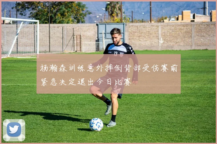 杨瀚森训练意外摔倒背部受伤赛前紧急决定退出今日比赛