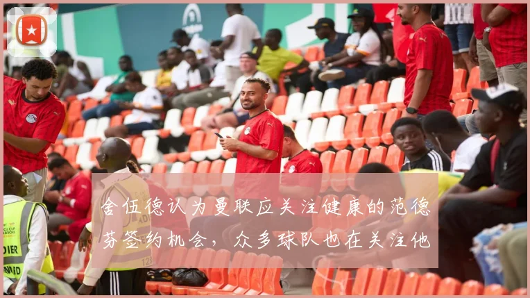 舍伍德认为曼联应关注健康的范德芬签约机会，众多球队也在关注他